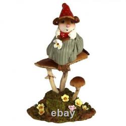 Wee Forest Folk DAYDREAMER, WFF# M-580, Mouse and Mushrooms, RETIRED