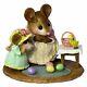 Wee Forest Folk EASTER SURPRISE, M-330b, LTD Retired 2008, Miniature Mouse