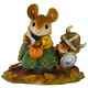Wee Forest Folk ERIC THE RETICENT, WFF# M-443, Halloween Viking Mouse, Retired