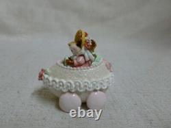 Wee Forest Folk Easter Egg Mobile Girl Pink White Easter Edition M-274a Retired