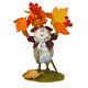 Wee Forest Folk FALL FLING, WFF# M-493, Fall Autumn Mouse, Retired