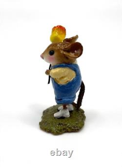 Wee Forest Folk FB-5 / FB-05 Flower Mouse Retired in 2011