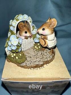 Wee Forest Folk FS-03 Mousie Comes A-Calling Blue (RETIRED)