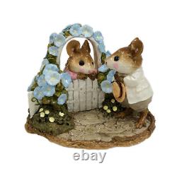 Wee Forest Folk FS-03 Mousie Comes A-Calling Blue (RETIRED)