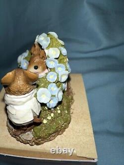 Wee Forest Folk FS-03 Mousie Comes A-Calling Blue (RETIRED)