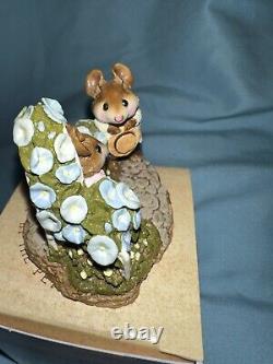 Wee Forest Folk FS-03 Mousie Comes A-Calling Blue (RETIRED)