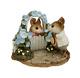 Wee Forest Folk FS-03 Mousie Comes a Calling Blue (RETIRED)