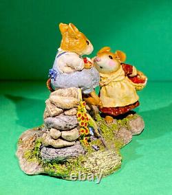Wee Forest Folk FS-7 WAYSIDE CHAT. RETIRED. Fast Free Shipping
