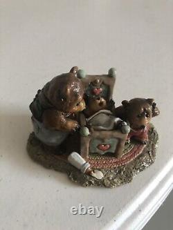 Wee Forest Folk Father's Night BB-5 Annette Petersen 1995 RETIRED Signed