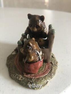 Wee Forest Folk Father's Night BB-5 Annette Petersen 1995 RETIRED Signed