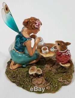 Wee Forest Folk Figurine Just A Wee Drop Retired, EUC