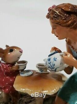 Wee Forest Folk Figurine Just A Wee Drop Retired, EUC