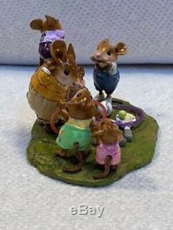 Wee Forest Folk Folktoberfest Let's Play event piece, rare and retired