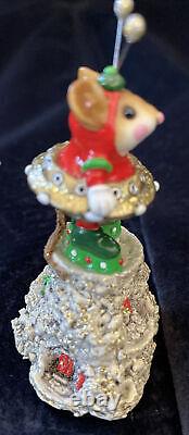 Wee Forest Folk Greetings Limited Edition 2003 Red/Green/GoldEvent Piece Retired