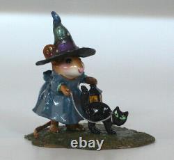 Wee Forest Folk Halloween THE WITCH'S CATWALK 280b Limited Edition Retired