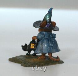 Wee Forest Folk Halloween THE WITCH'S CATWALK 280b Limited Edition Retired