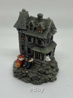 Wee Forest Folk Halloween The Haunted Mouse House 1989 Retired D Peterson Signed