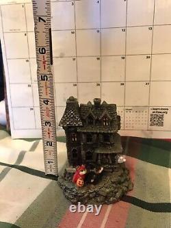 Wee Forest Folk Haunted Mouse House Halloween Retired- MINT