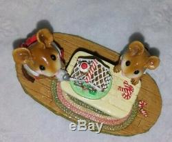 Wee Forest Folk Home Sweet Home 1997 Retired Petersen Mice