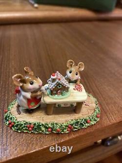 Wee Forest Folk Home Sweet Home Christmas Special M-227 Retired NO RUG! RARE