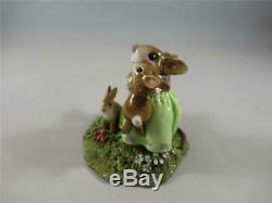 Wee Forest Folk Honey Bunnies Retired Easter Mouse New in Box