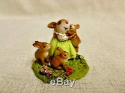 Wee Forest Folk Honey Bunnies Special Edition M-502 Retired Mouse Figurine