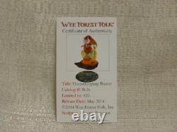 Wee Forest Folk Housekeeping Bunny B-2S Retired LE 56/420