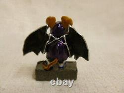Wee Forest Folk Is That All Halloween Edition m-298 Retired Solid Black Wings