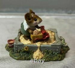Wee Forest Folk Jack In The Sandbox Special Edtion M-206 Mouse Retired