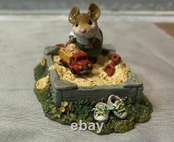 Wee Forest Folk Jack In The Sandbox Special Edtion M-206 Mouse Retired