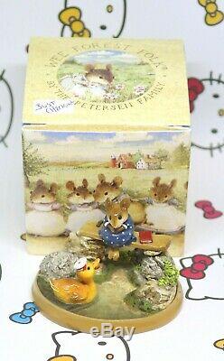 Wee Forest Folk Just Ducky PM-4 2001 RETIRED William Petersen Mouse Duck