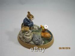 Wee Forest Folk Just Ducky from the Mill Pond Series Retired In WFF Box