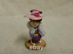 Wee Forest Folk Just Like Mommy Pink Special Edition M-292 Mouse Retired