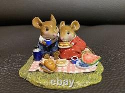 Wee Forest Folk Just The Two Of Us Limited Edition RWB M-370a 2008 Retired
