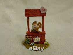 Wee Forest Folk Kissin' Kate Special Edition Red M-323 Mouse Valentine Retired