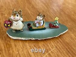 Wee Forest Folk Lightning The Way M-262 Figurine Mint Cond 2001 Retired Signed