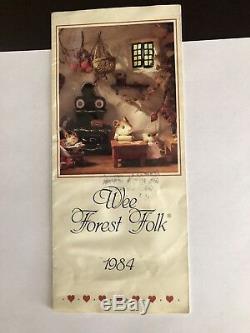 Wee Forest Folk Limited Edition From 1984 Postmouster Retired, William Petersen