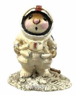 Wee Forest Folk M-078 Moon Mouse 1982 1984 Retired WithBOX Collectible Rare