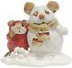 Wee Forest Folk M-084 Snowmouse & Friend Red (RETIRED)