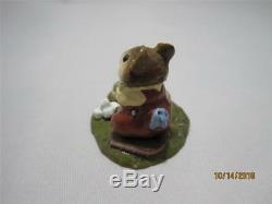 Wee Forest Folk M-109 Campfire Mouse Retired WFF Brochure