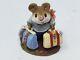 Wee Forest Folk M-110 Traveling Mouse 1984- Annette Peterson- RETIRED