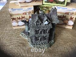 Wee Forest Folk M-165a Haunted Mouse House With Scarey Trees(retired 2007)