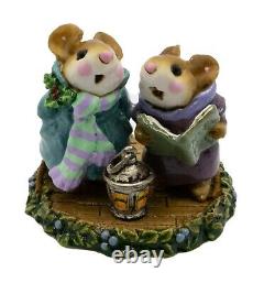 Wee Forest Folk M-173 Silent Night Teal withFloor Base (Retired)