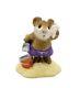 Wee Forest Folk M-179 Sea Sounds Purple with Flowers Special (RETIRED)