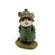 Wee Forest Folk M-180 April Showers Green Plaid Special (RETIRED)