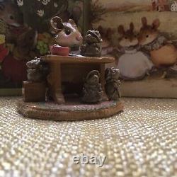 Wee Forest Folk M-184 Mr. Mousey' Studio Retired 1997 New With Box