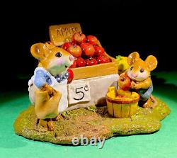 Wee Forest Folk M-187 ADAM'S APPLES. Retired 2011. Fast Free Shipping