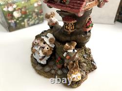 Wee Forest Folk M-189? LITTLE MICE WHO LIVED IN A SHOE? Retired PRISTINE