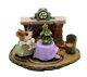 Wee Forest Folk M-191 Christmas Eve Green/Lavender Special (Retired)