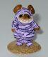 Wee Forest Folk M-194 The Mummy Purple Special (RETIRED)